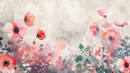 "Ethereal Garden: Soft Pastel Floral Watercolor Texture"
"Delicate Blossoms: Watercolor Floral Wallpaper with Gentle Hues"