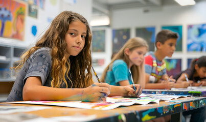 Fototapeta premium education and learning concept