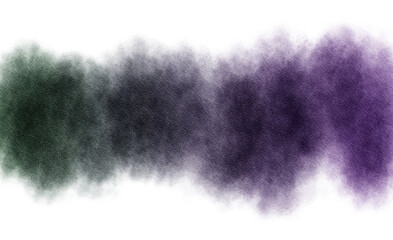 Watercolor paint stain texture overlay, realistic cutout, transparent background