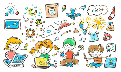 Obraz premium education and learning concept