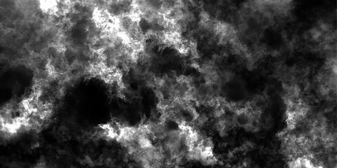 White cumulus clouds smoky illustration. abstract realistic fog or mist isolated cloud, sky with puffy. Abstract Black grey Sky with white cloud, marble texture background. Old grunge textures design.