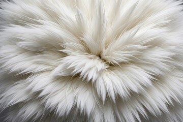 Clean white fur texture using abstract background wallpaper design