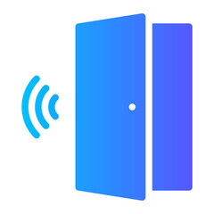 smart home gradient icon