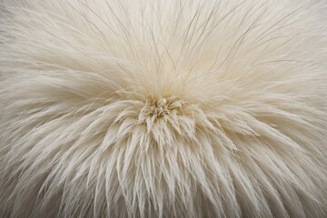 Fototapeta premium White fur mink background texture