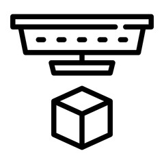 proximity line icon