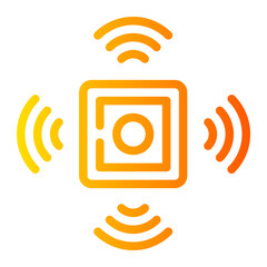 sensors gradient icon