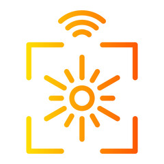 sensor gradient icon