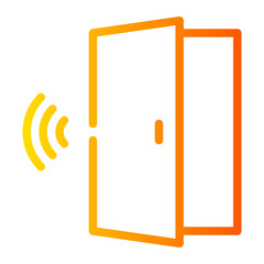 smart home gradient icon