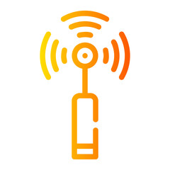 motion gradient icon