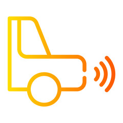 sensors gradient icon