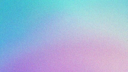 Abstract pastel holographic blurred grainy gradient banner texture background 