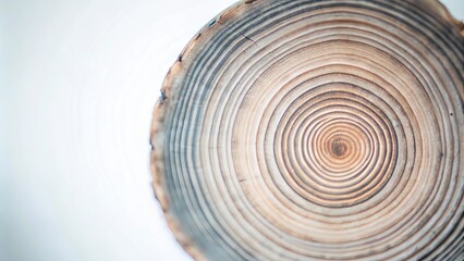 "Abstract Growth Rings Background" - Concentric tree rings representing steady personal growth over time.
