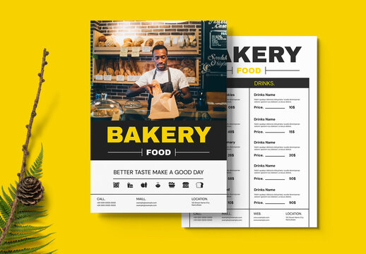 Bakery Food Flyer