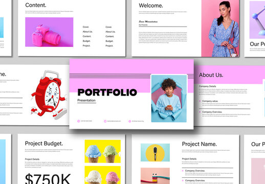 Portfolio Presentation Layout