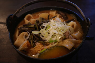 Japanese Food, Houtou or Hoto Noodle - 日本料理 山梨名物 ほうとう
