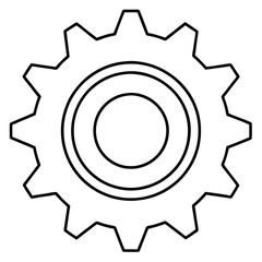 gear cog and oil vector svg outline vector svg
