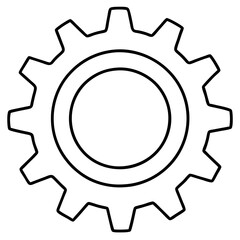 gear cog and oil vector svg outline vector svg