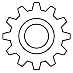 gear cog and oil vector svg outline vector svg