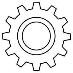 gear cog and oil vector svg outline vector svg