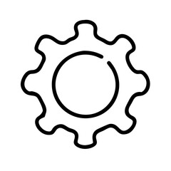 gear cog and oil vector svg outline vector svg