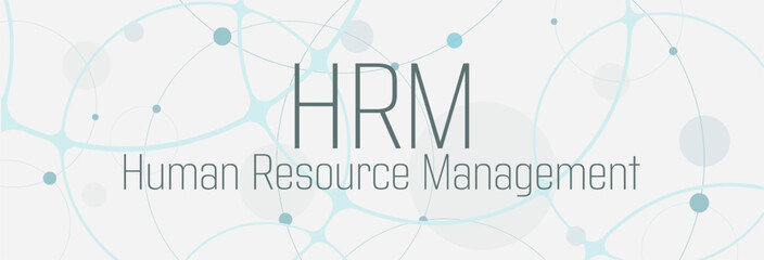human resources Management text on white background