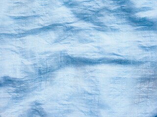 Obraz premium 파란색 린넨 배경, 근접촬영, 섬유