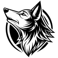 wolf tribal tattoo