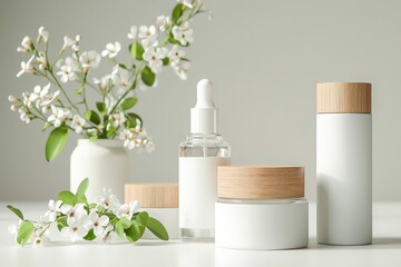 ナチュラル成分のスキンケア製品