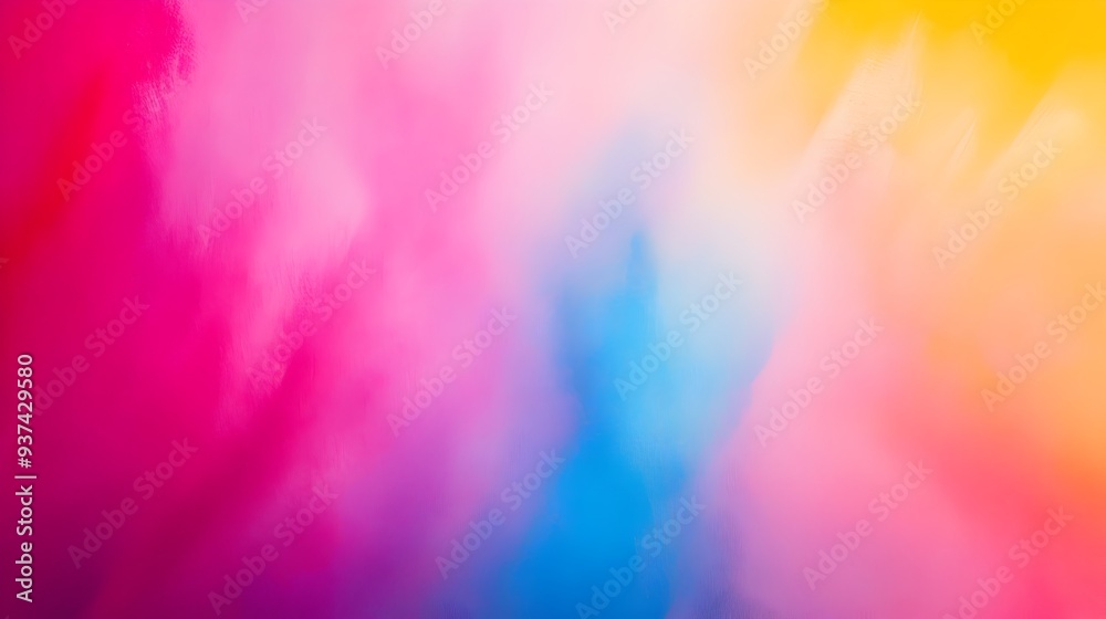 Poster vibrant and visually captivating gradient background with smooth transitions between colors leaving 