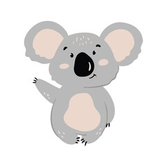 Cute and Kawaii Koala Illustration