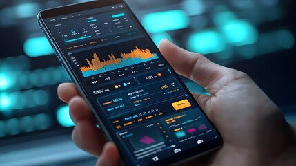 Navigating Through a Mobile Fintech Application for Seamless Financial Management and Insights