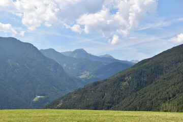 Blick auf Südtiroler Berge