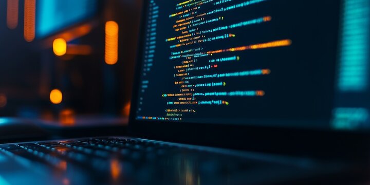 High-resolution close-up of coding in Python, terminal displaying real-time output alongside the script