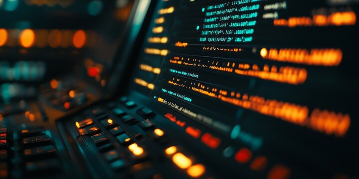 High-resolution close-up of coding in Python, terminal displaying real-time output alongside the script