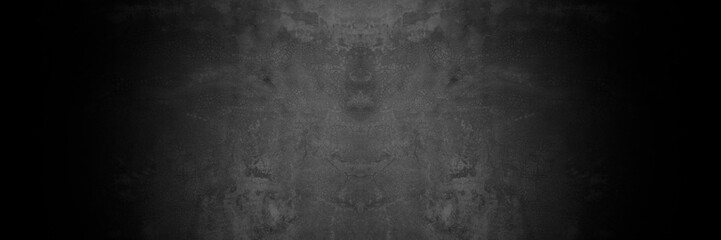 Old wall texture cement dark black gray background abstract grey color design are light with white gradient background.