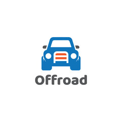 Car logo vector editable illustration 