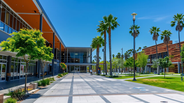Student Recreation Center on the campus of California State University, Fullerton, California