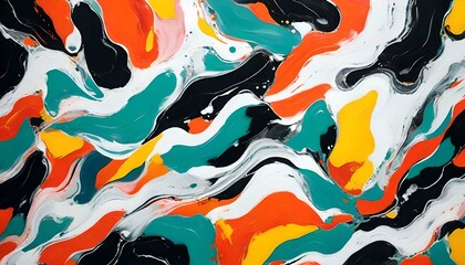 カラフルな大理石パターン 模様 colorful marble pattern back ground image