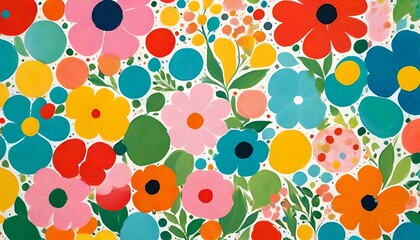 カラフルな植物 花 白い背景画像 Colorful plants flowers white background images