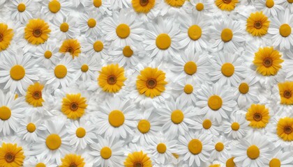 綺麗な白いデイジー 花 背景画像 beautiful white daisy flower background image