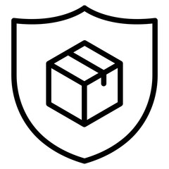 shipping insurance icon