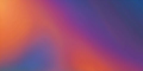 Obraz premium orange to blue colors grainy gradient smooth transitio background