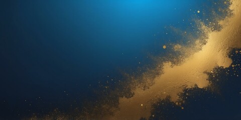 gold to blue colors grainy gradient smooth transition background