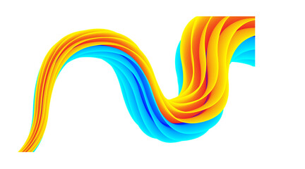 Fluid Color Abstract Background blend background