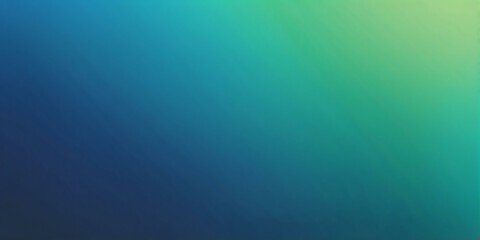 Obraz premium blue to green colors grainy gradient smooth transition background