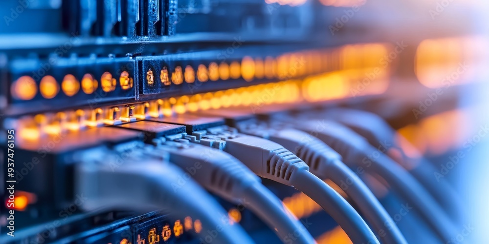 Poster a network topology map, physical and logical layouts clearly defined for a robust and secure network