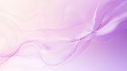 Fototapeta premium Soft, flowing abstract design in pastel purple tones.