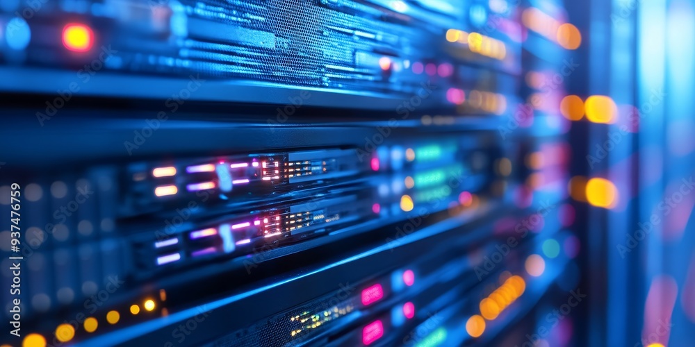 Poster network management tools automating tasks, scheduled maintenance and backups highlighted