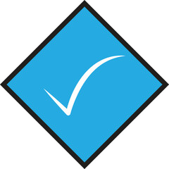 check mark icon vector