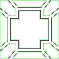 Vector sketch illustration silhouette design icon logo symbol modern minimalist abstract line